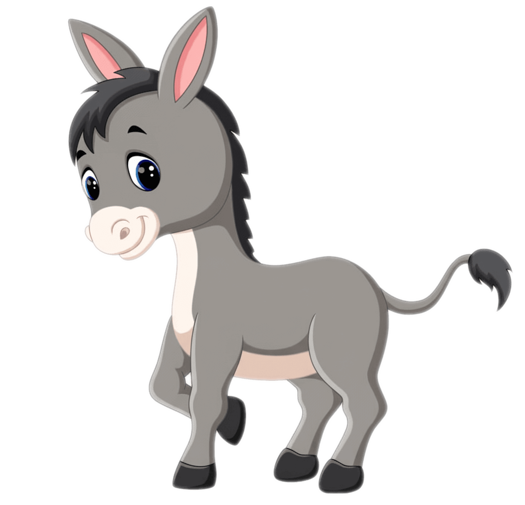 漫画ロバのイラストダウンロード イラスト