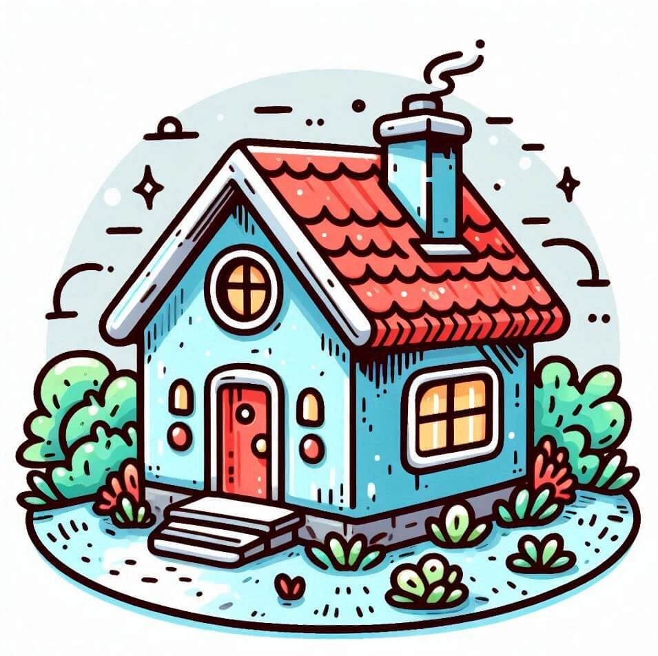 小さな家のイラスト画像 イラスト