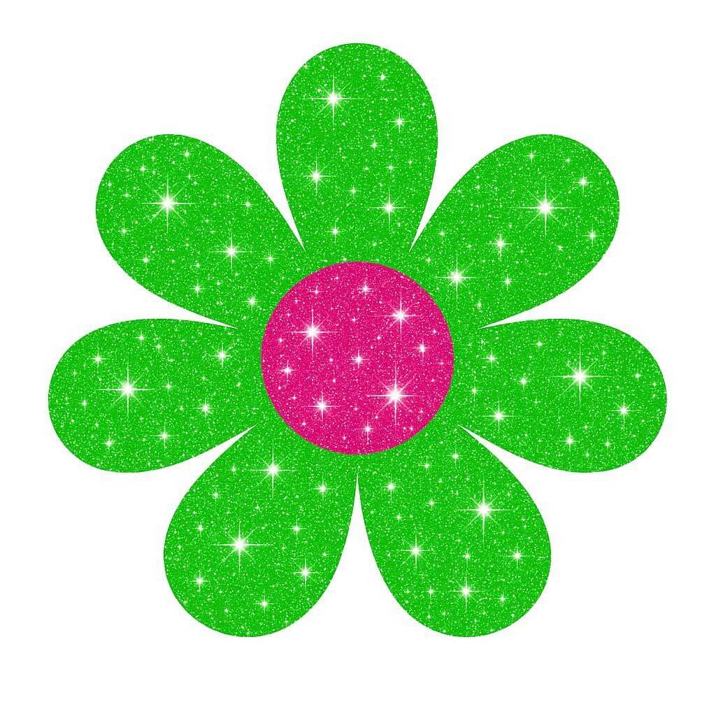 花のキラキライラスト無料画像 イラスト