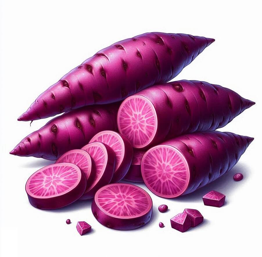 紫芋のイラスト イラスト
