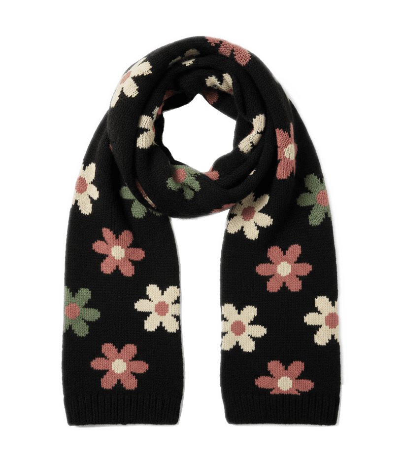 ニットマフラーの無料イラスト イラスト