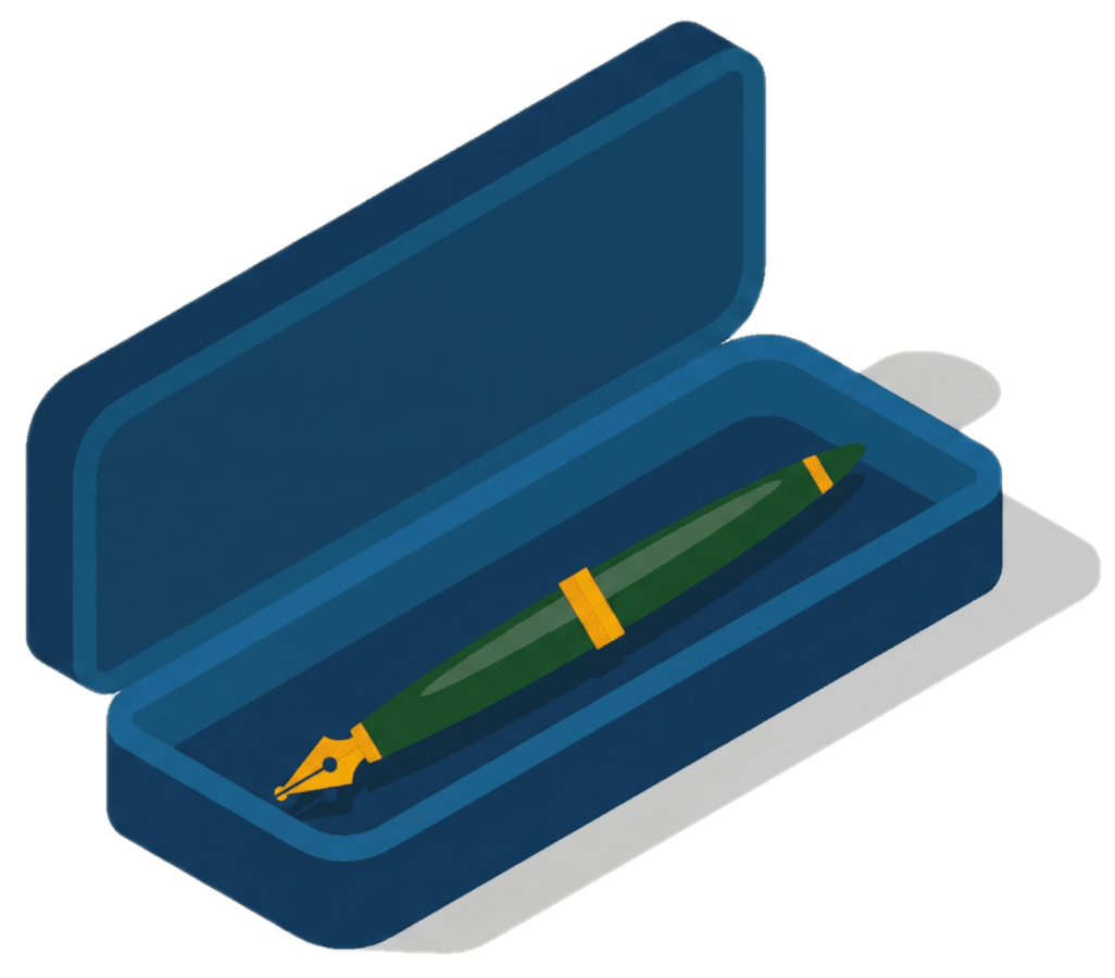 ペンホルダーのペン イラストダウンロード