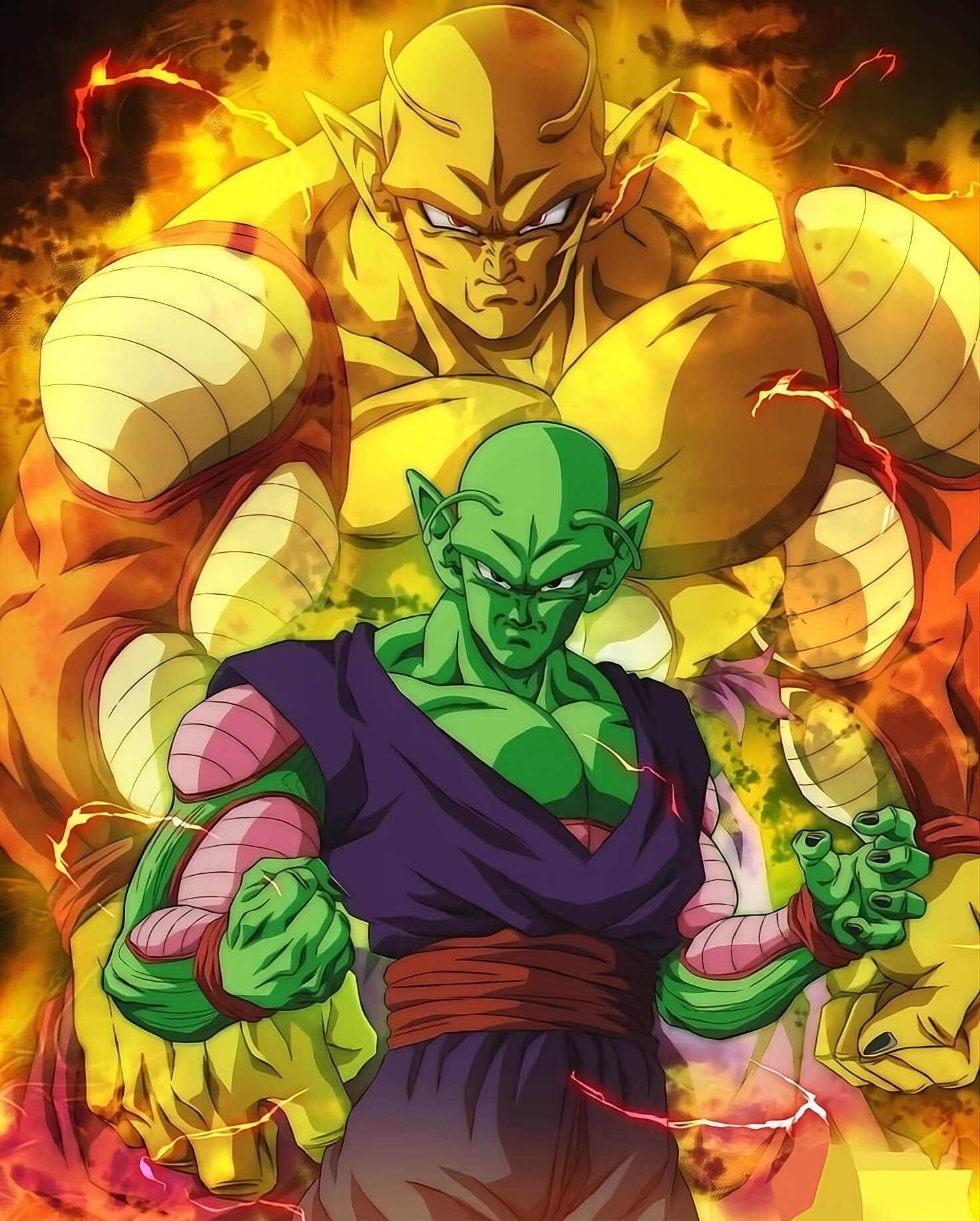 ドラゴンボール – ピッコロのイラスト背景