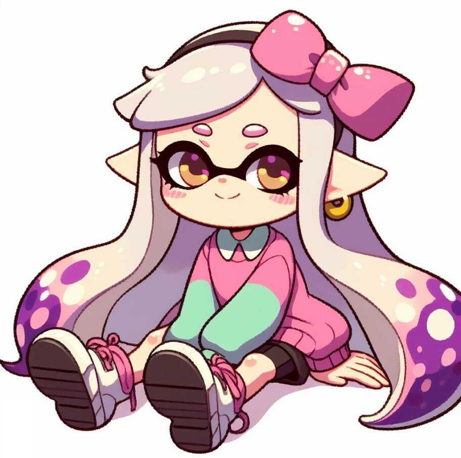 素敵なスプラトゥーンのイラスト イラスト