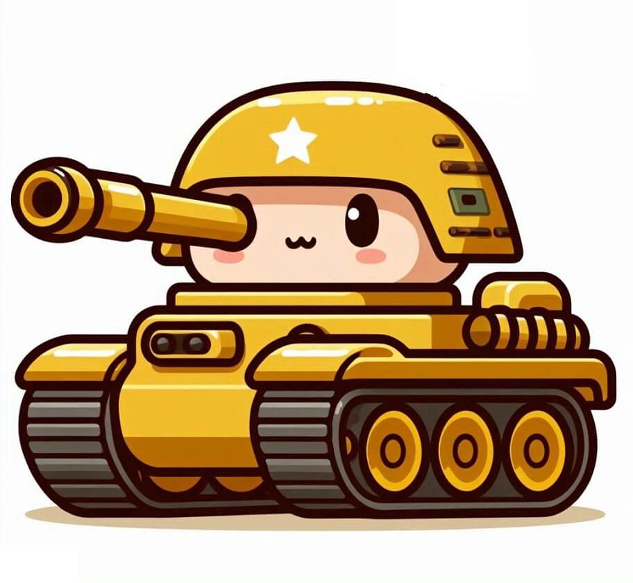 子供向けの無料漫画戦車イラスト イラスト