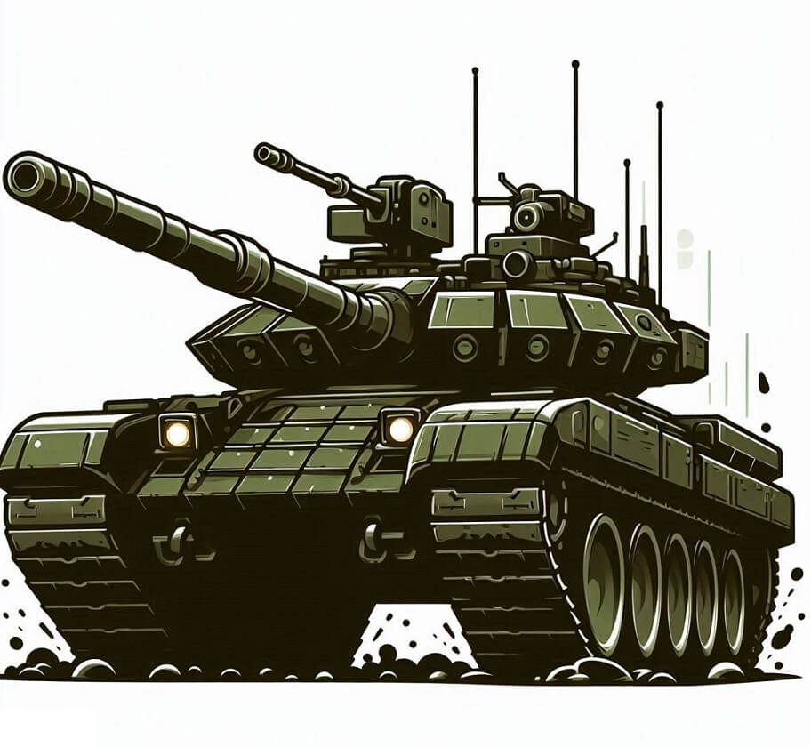 無料の戦車イラスト画像 4 イラスト