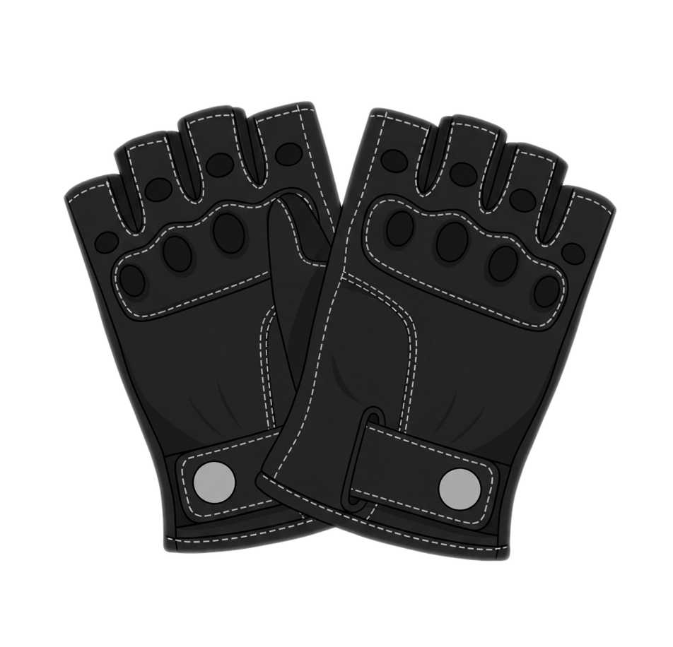 指なし手袋 イラスト 無料 イラスト