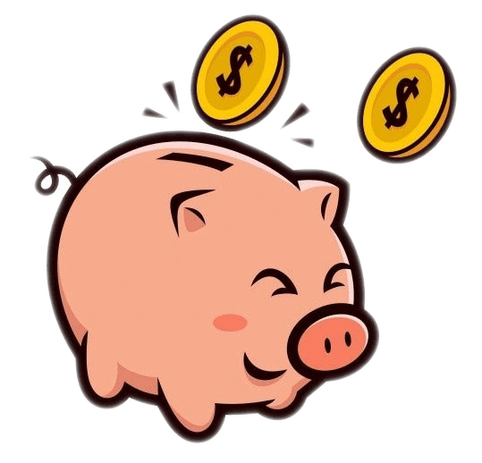 幸せの貯金箱 イラスト 無料素材 イラスト