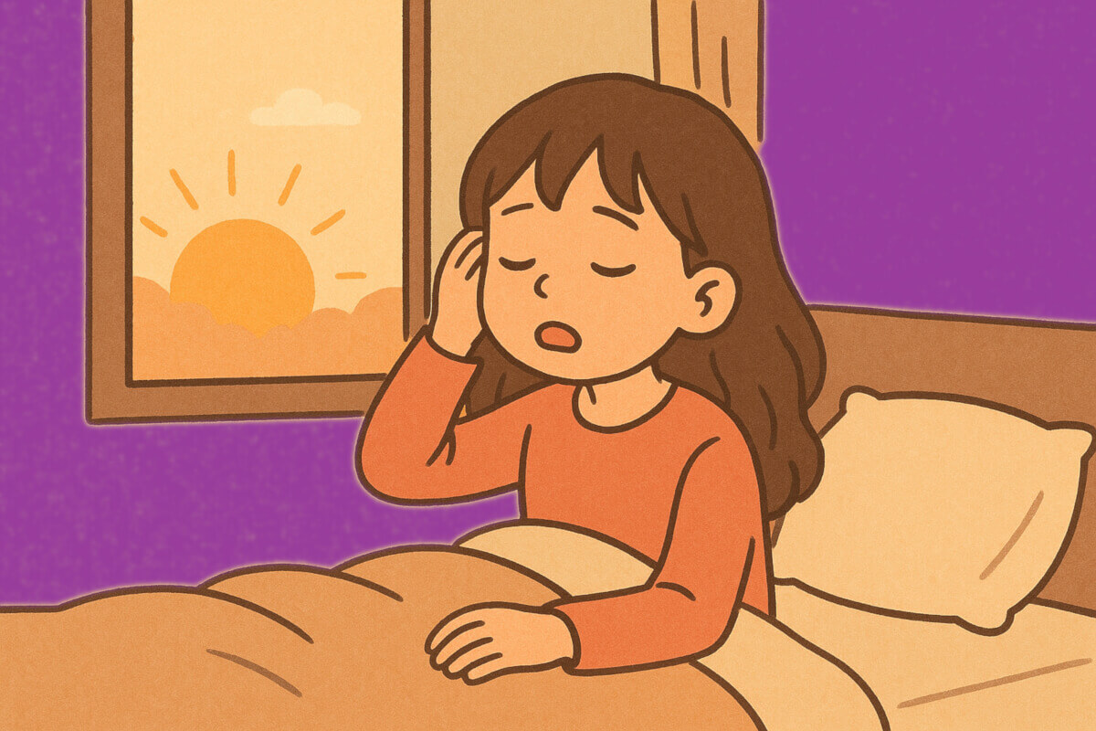 朝起きるイラスト背景 5 イラスト