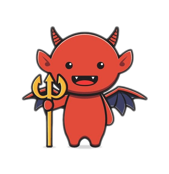 漫画の小悪魔のイラスト イラスト